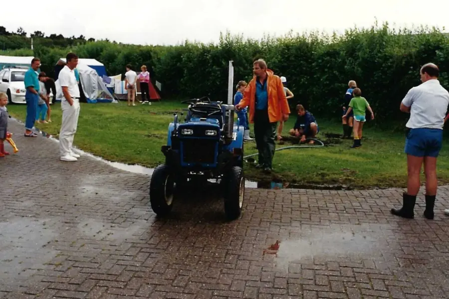 Nico aan het werk 19 07 1987