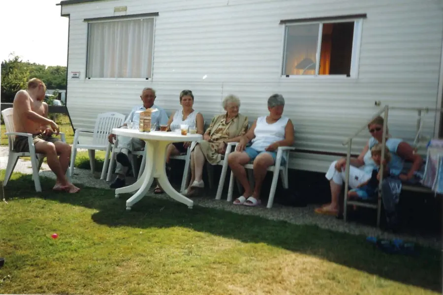 Stacaravan Coogherveld jaren 1990