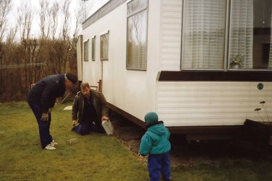 Nico caravan omzetten jaren 90