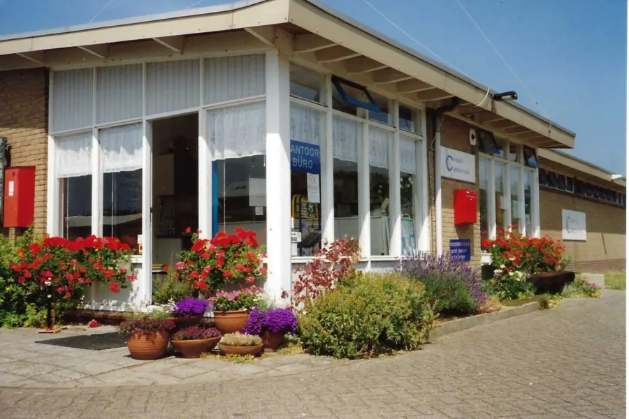 Receptie Camping Coogherveld jaren 80 zij ingang