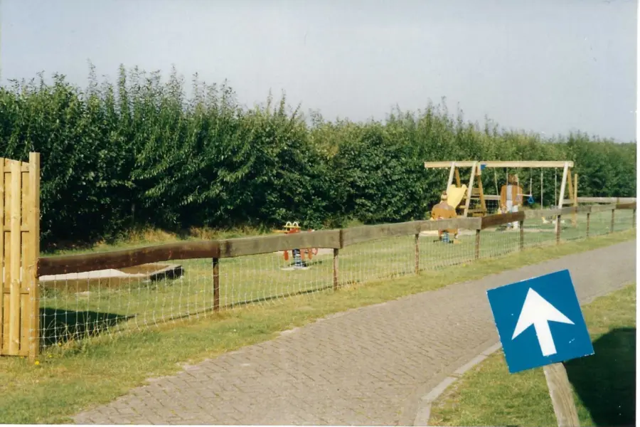 Eerste speeltuin Camping Coogherveld Texel 1986