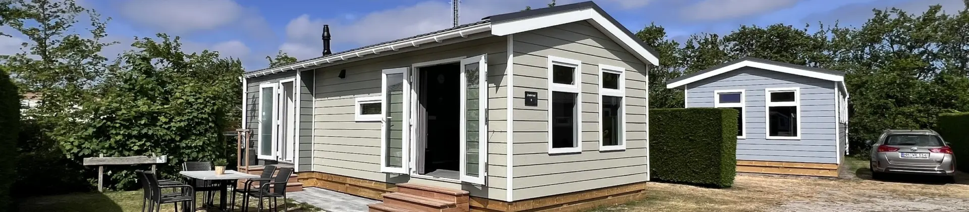 Coogherveld Texel chalet type 1 groen Vakantie accommodatie