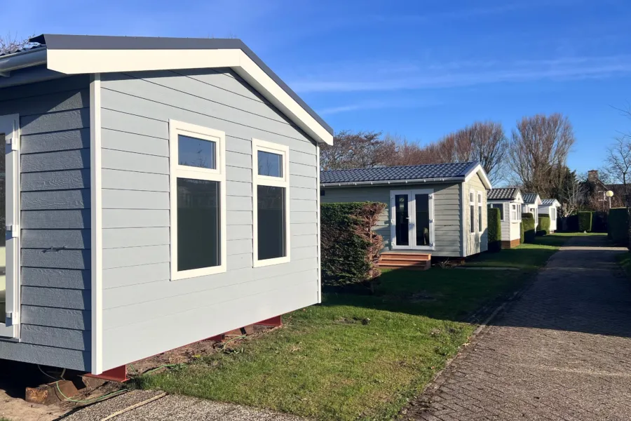 Camping Coogherveld Chalet Type 1 2025 buitenkant nov 24