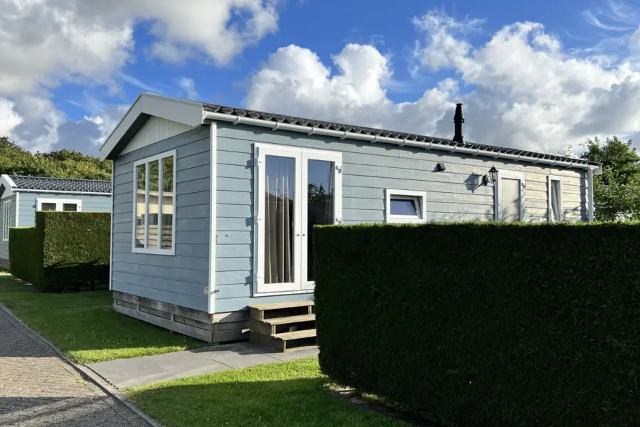 Camping Coogherveld Texel chalet type 3 voor 4 persoons vakantie