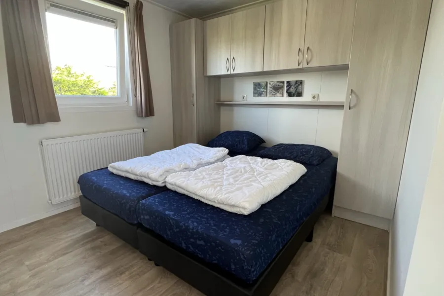 Texelse chalet Coogherveld Type 3 Grootte slaapkamer