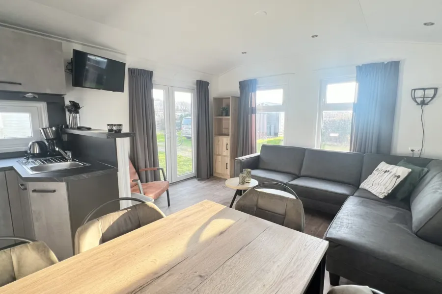 Texelse chalet Coogherveld Type 4 Zithoek