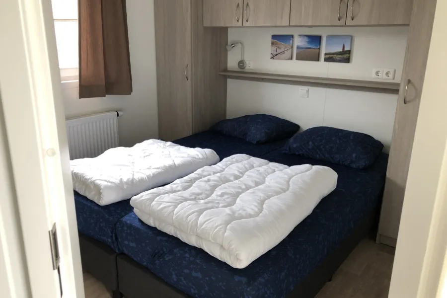 Texelse chalet Coogherveld Type 4 Grootte slaapkamer