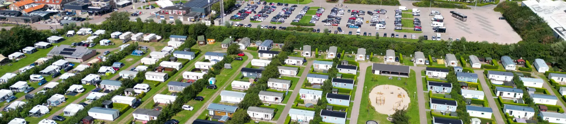 Coogherveld Camping Algemeen Bovenaanzicht vanaf bos