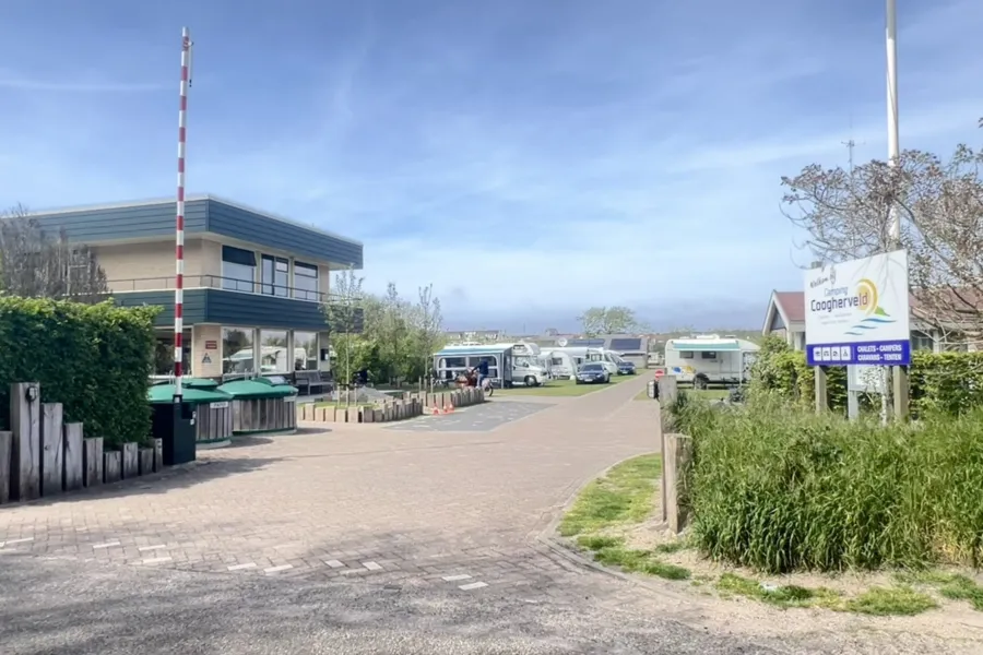 Coogherveld Camping Texel - Main entrance Rezeption