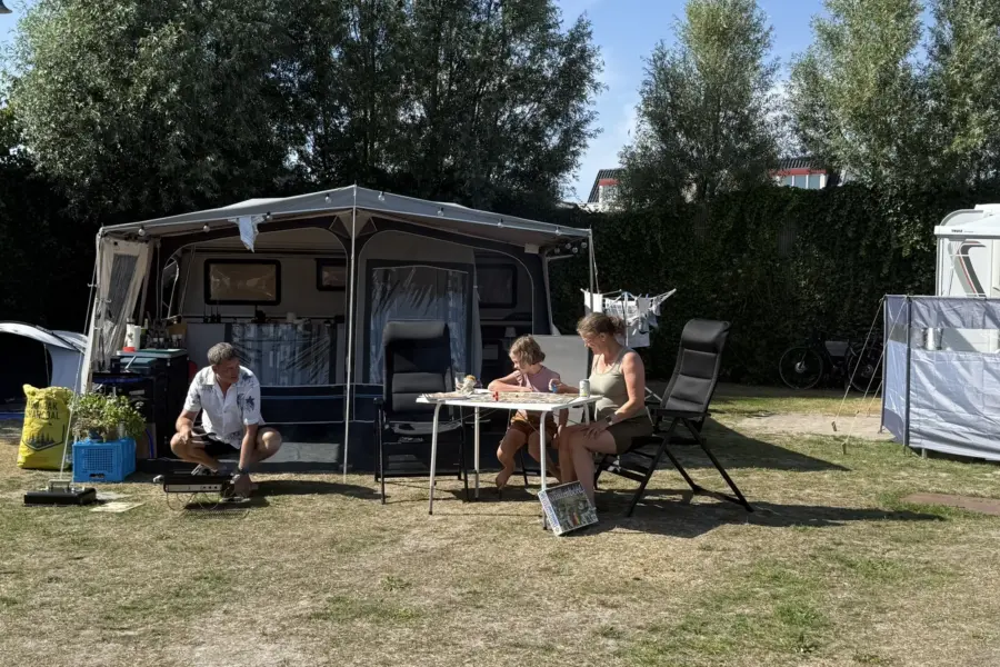 Camping Coogherveld Texel - kampeerplek in De Koog met BBQ