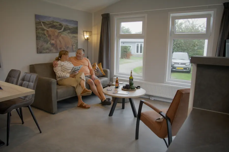 Camping Coogherveld gezellig in een chalet