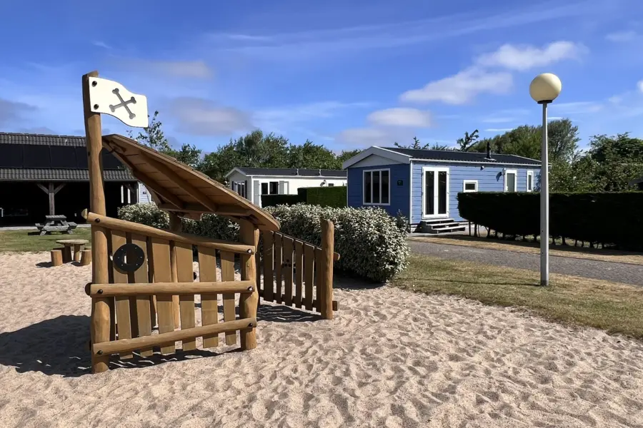 Speeltuin Camping Texel - piratenboot